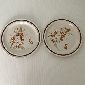 Vintage Four Season’s  Dinner Plates Size 10.75” Diameter